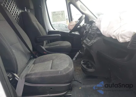 2023 Ram Promaster 2500 Low Roof 136 Wb z USA, uszkodzony, nr VIN 3C6LRVVG6PE553248